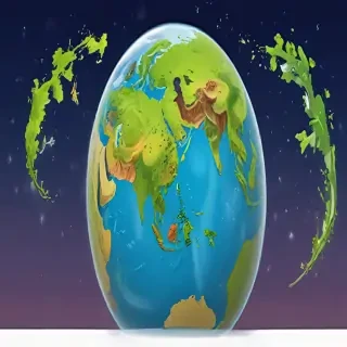 cartoon picture of planet earth