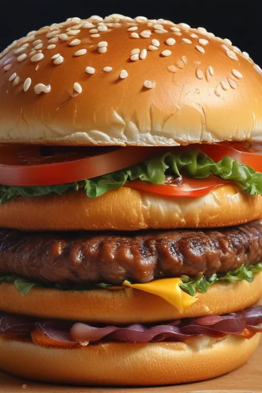 hamburger drawing