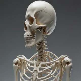 skeleton transparent