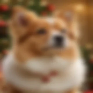 christmas dog backgrounds