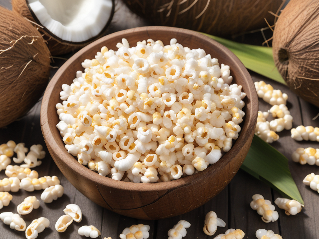 coconut oil for popping corn