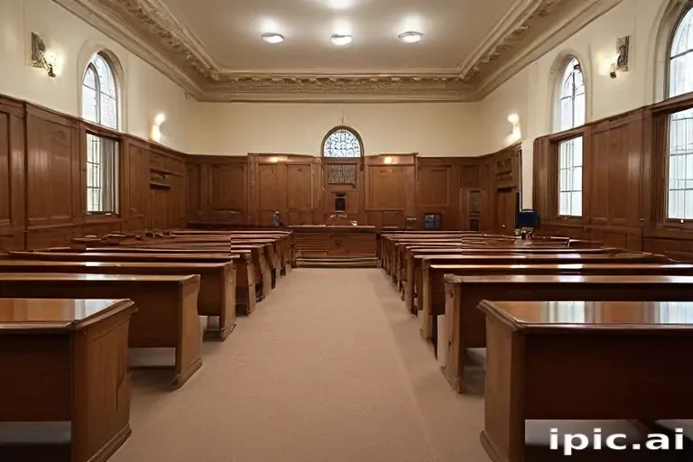 court room background