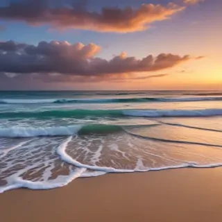 ios beach wallpaper