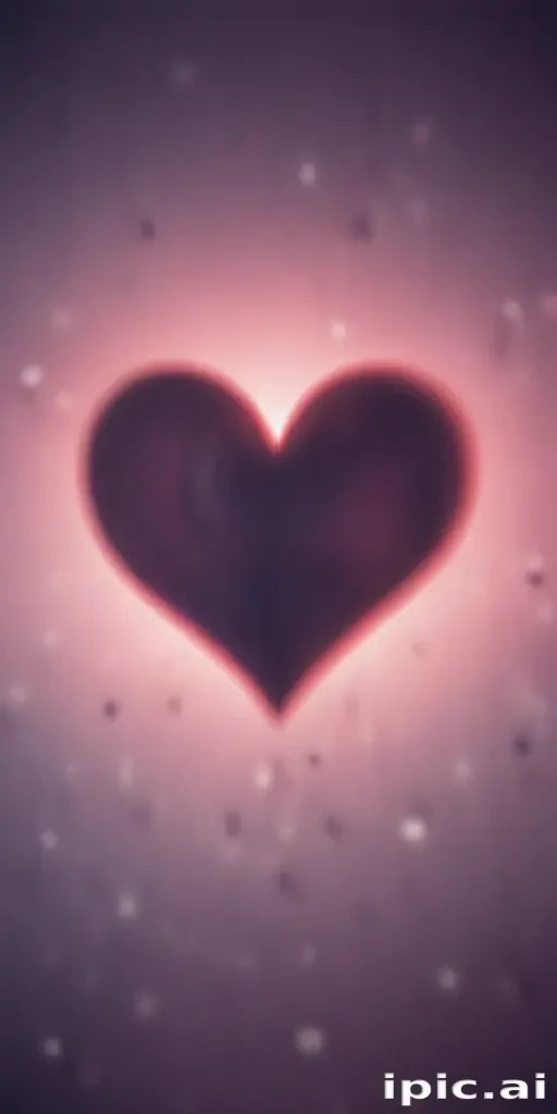 blurry heart