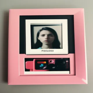 aesthetic polaroid frame