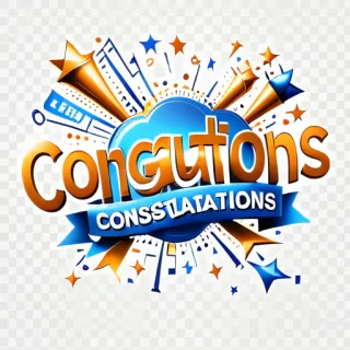 congratulations transparent background