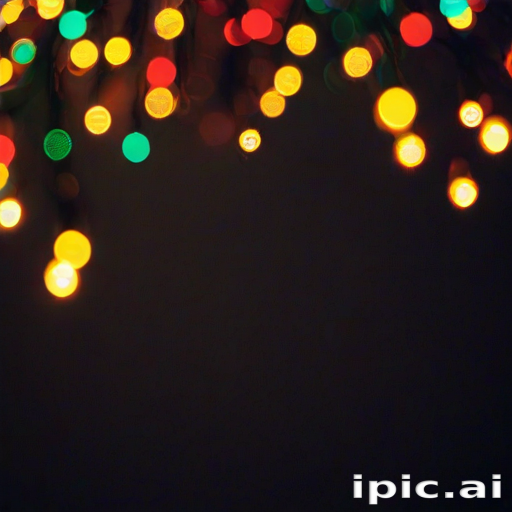 christmas lights iphone wallpaper