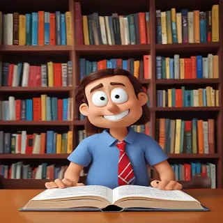 book cartoon image