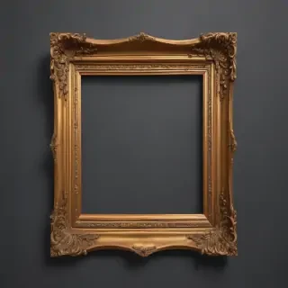 picture frame transparent
