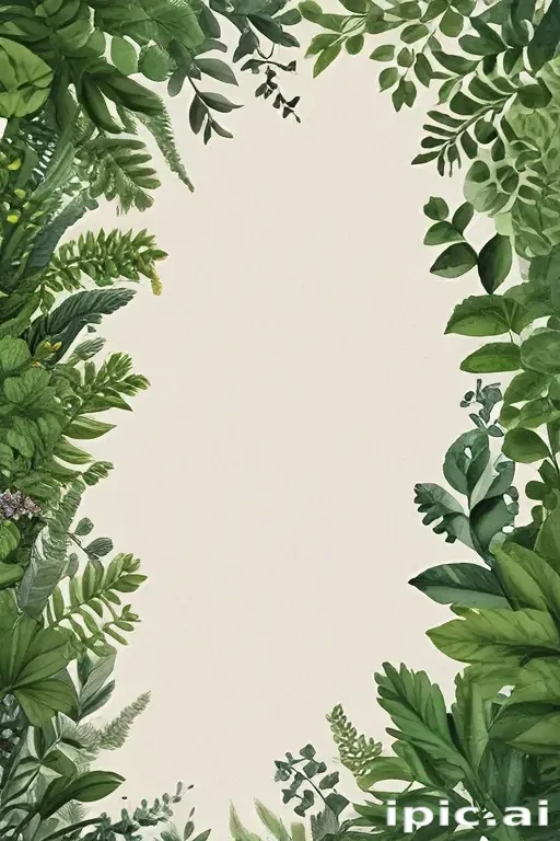 greenery border