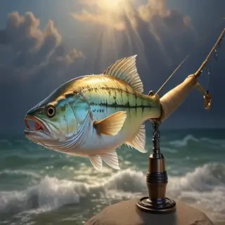 rod in fishing