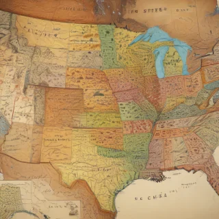 map of the us states