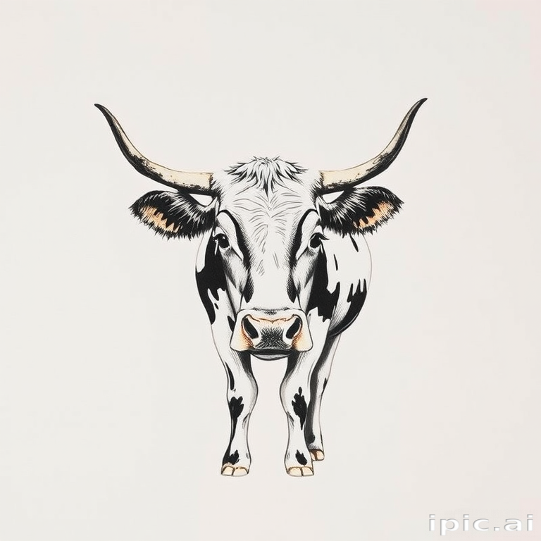 aesthetic cow print