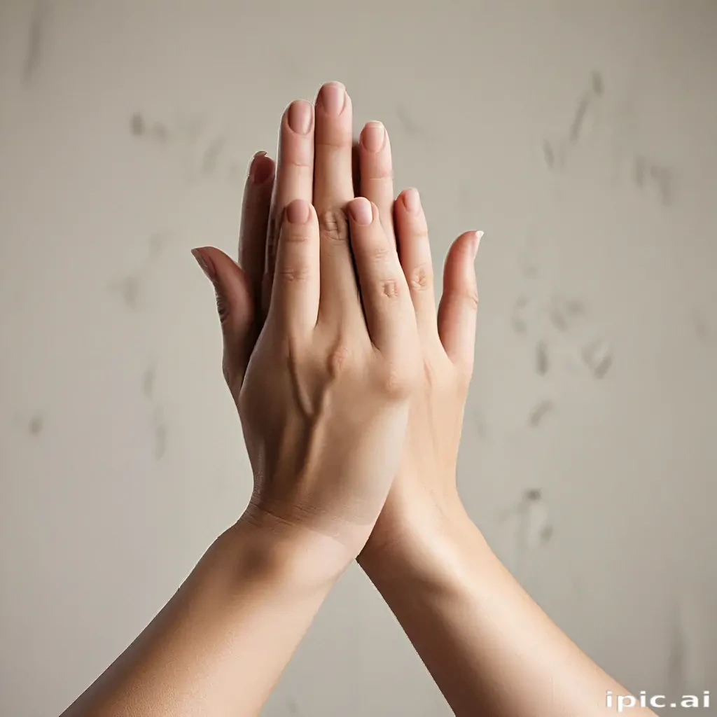 pray hands png