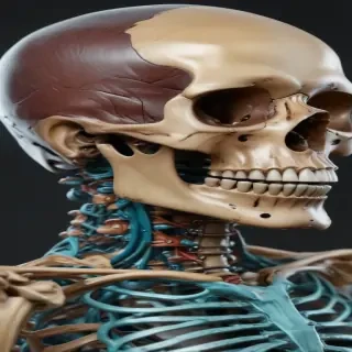 skeleton transparent