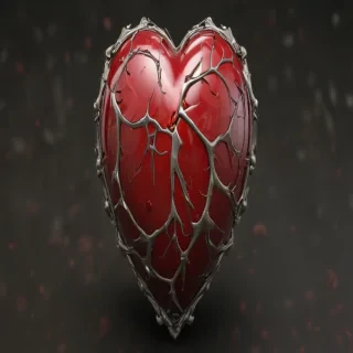 real heart wallpaper