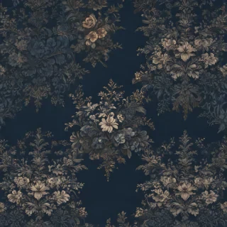 vintage dark blue aesthetic wallpaper