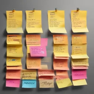 sticky notes png transparent