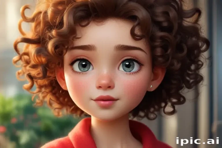 cartoon characters with curly hair