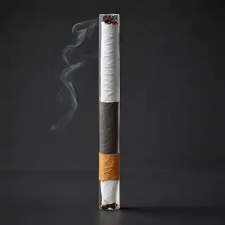 transparent cigarette