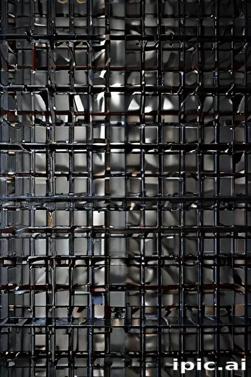 grid background