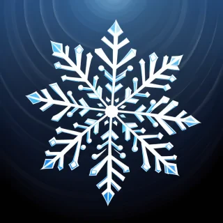 snowflake clipart transparent