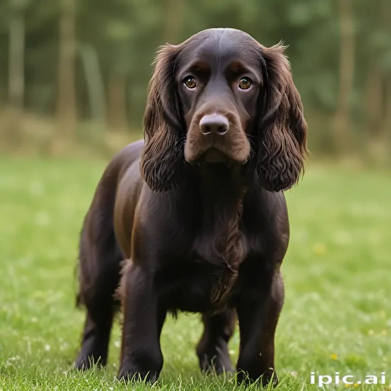 field spaniel dog breed