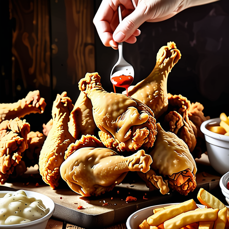 where does southern fried chicken come from
