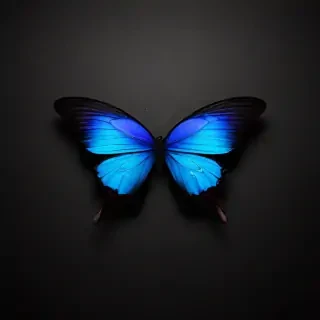 black background with blue