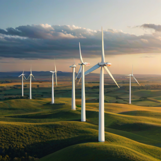 wind turbine png