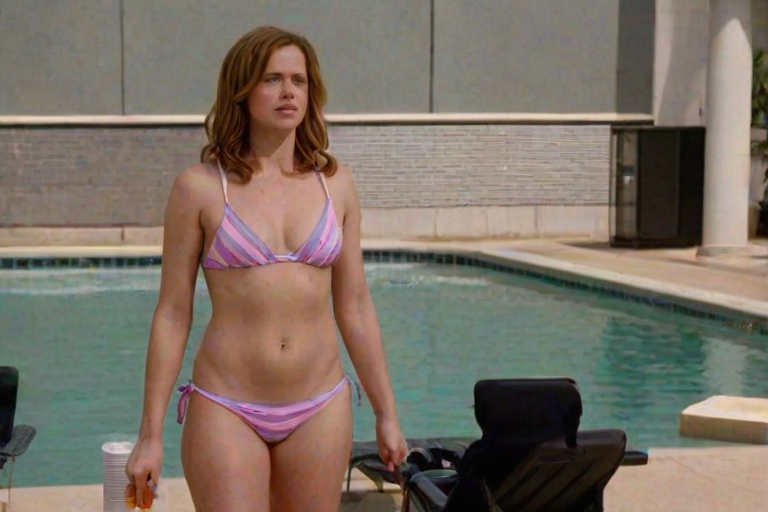 pam beesly bikini