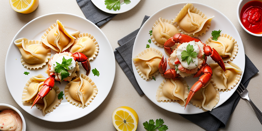 what to serve with lobster ravioli