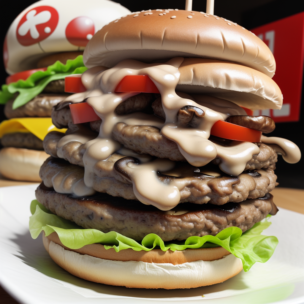 mushroom and swiss burger king