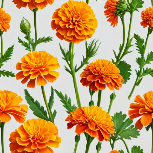 marigolds transparent