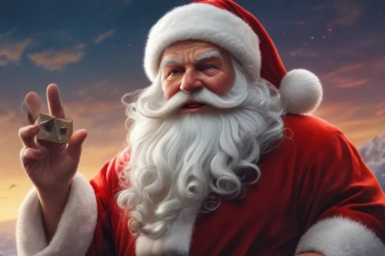 santa claus iphone wallpaper