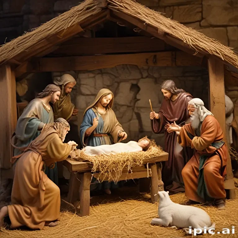 manger scene images free