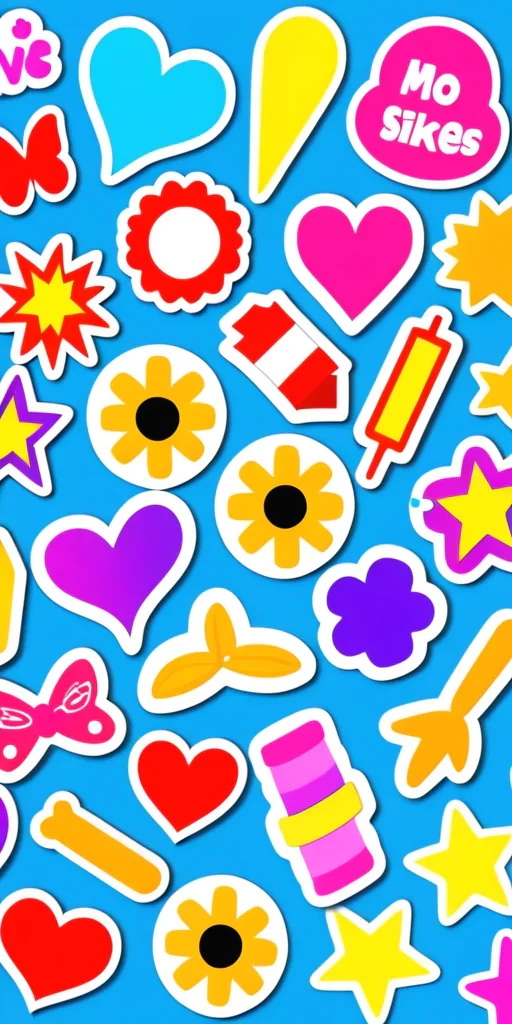 stickers clipart