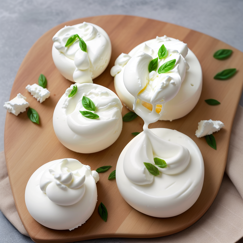 mozzarella and cream cheese appetizer