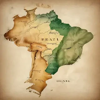 brazil map