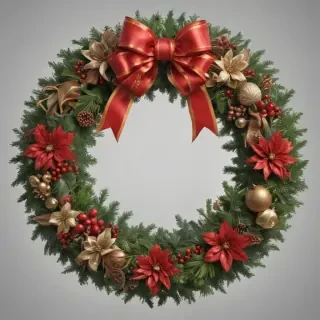 christmas wreath png