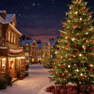 christmas eve wallpaper