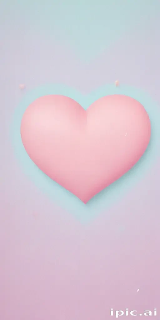 pastel heart wallpaper