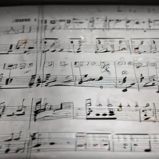 notes music background