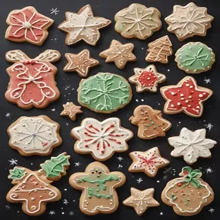 clipart christmas cookies