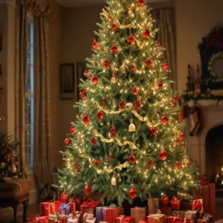 christmas tree wallpaper iphone
