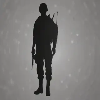 soldier silhouette png