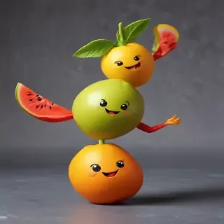 dancing fruit