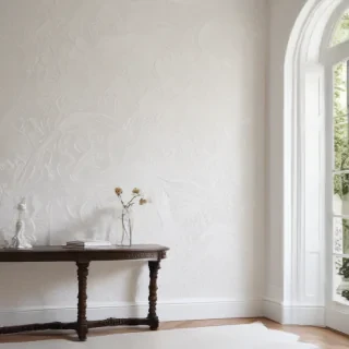 white wall paper