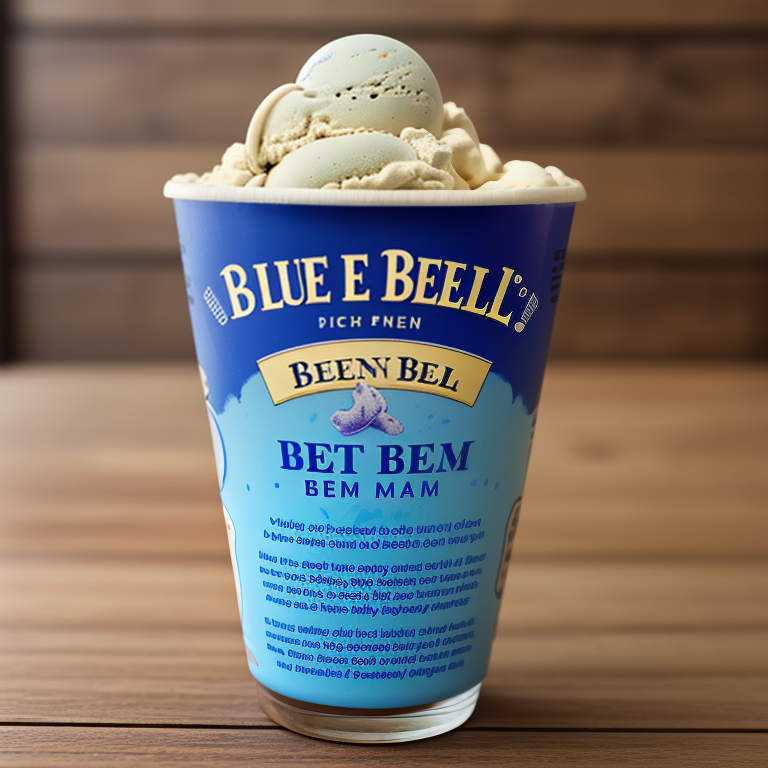 blue bell ice cream pint