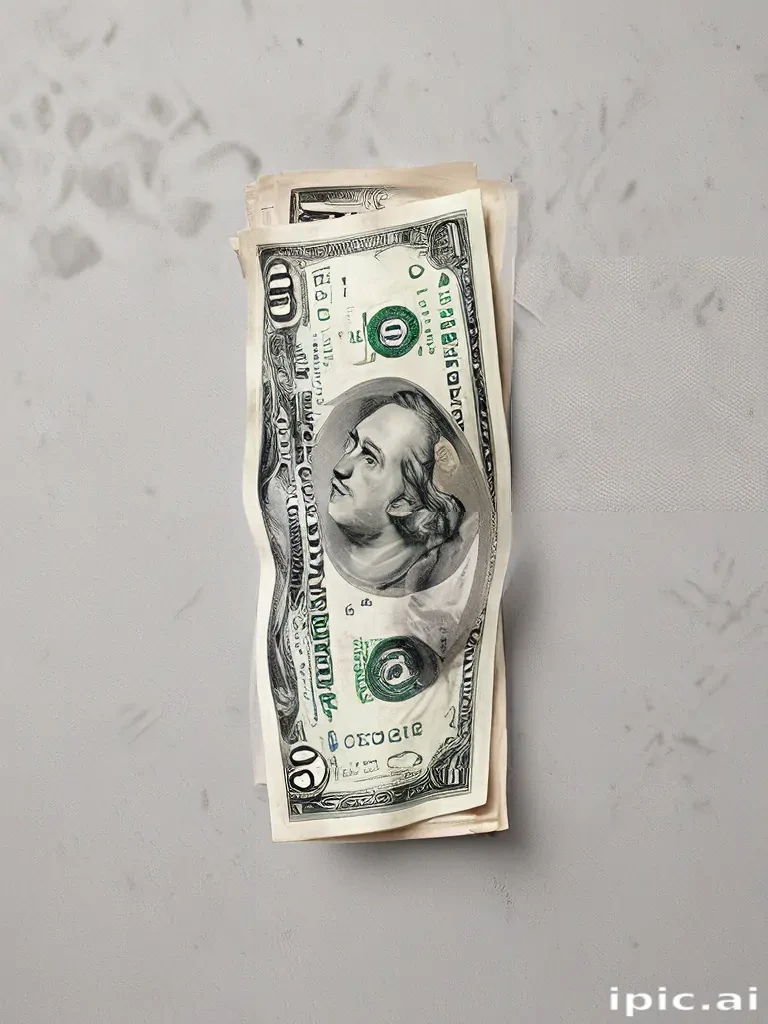 money with transparent background